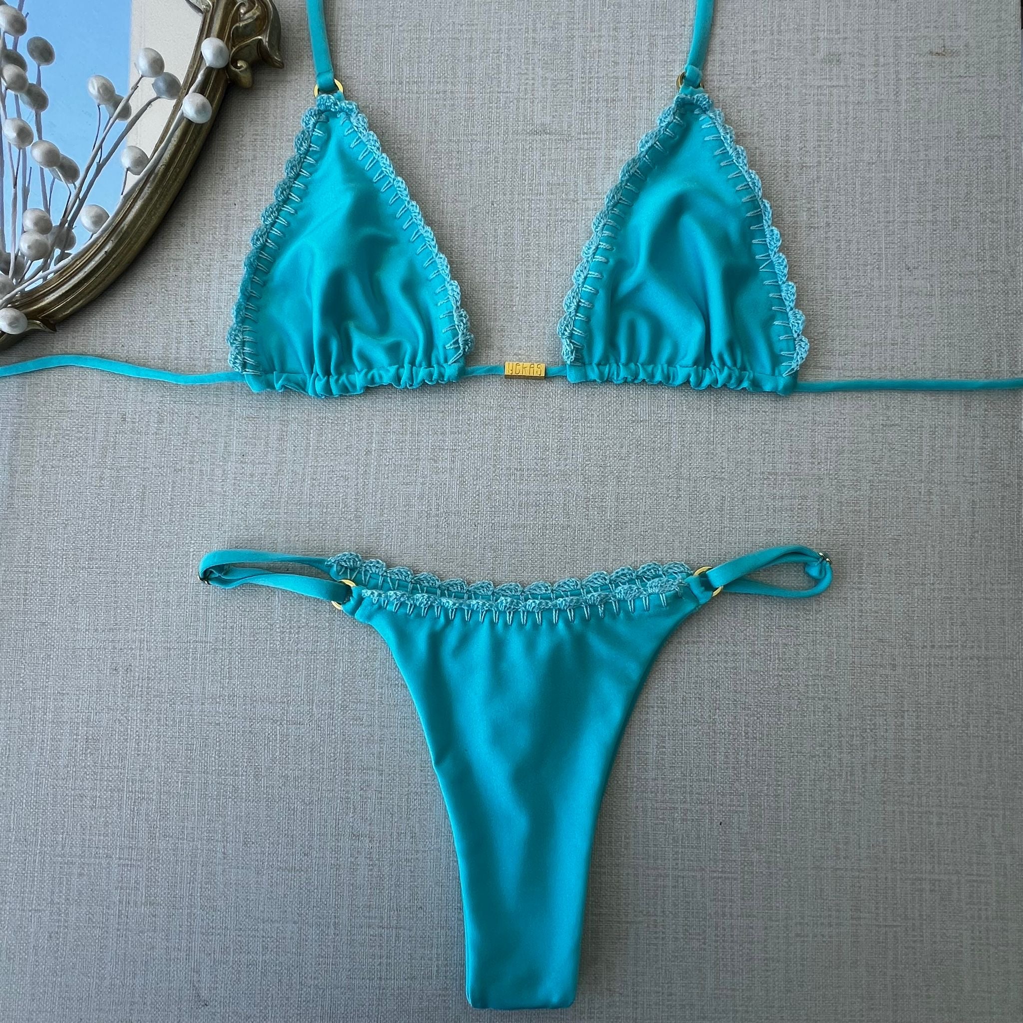 Yekas - Positano Aqua Two Pieces