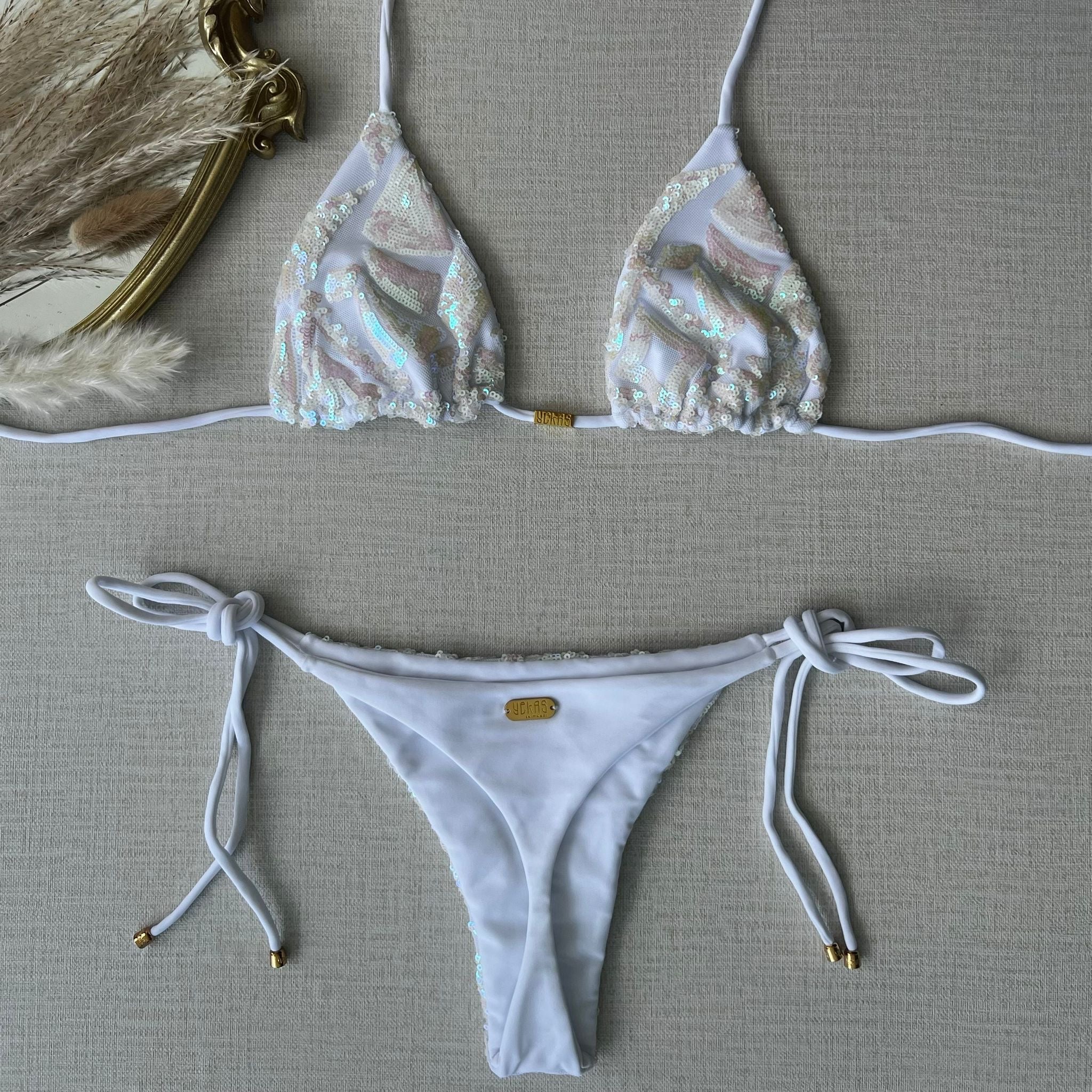 Yekas - Monaco White Two Pieces