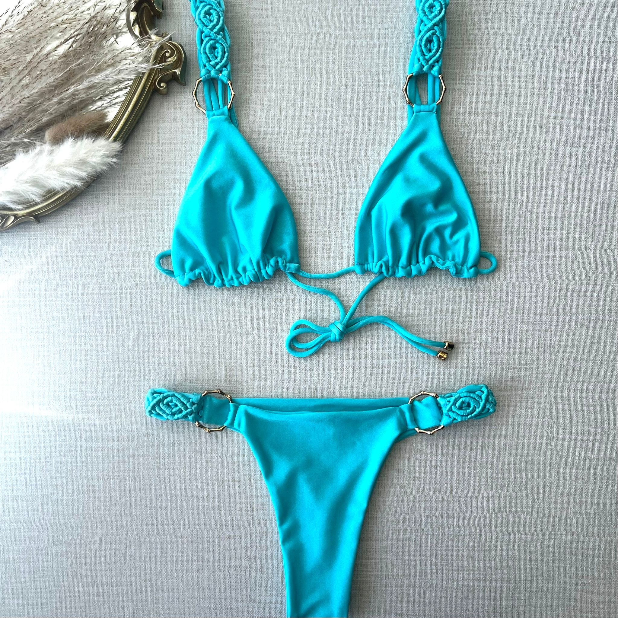 Yekas - Paris Aqua Blue Two Pieces