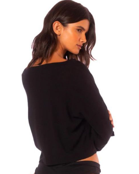 Macadamia - Cover Up Crop Top 50255