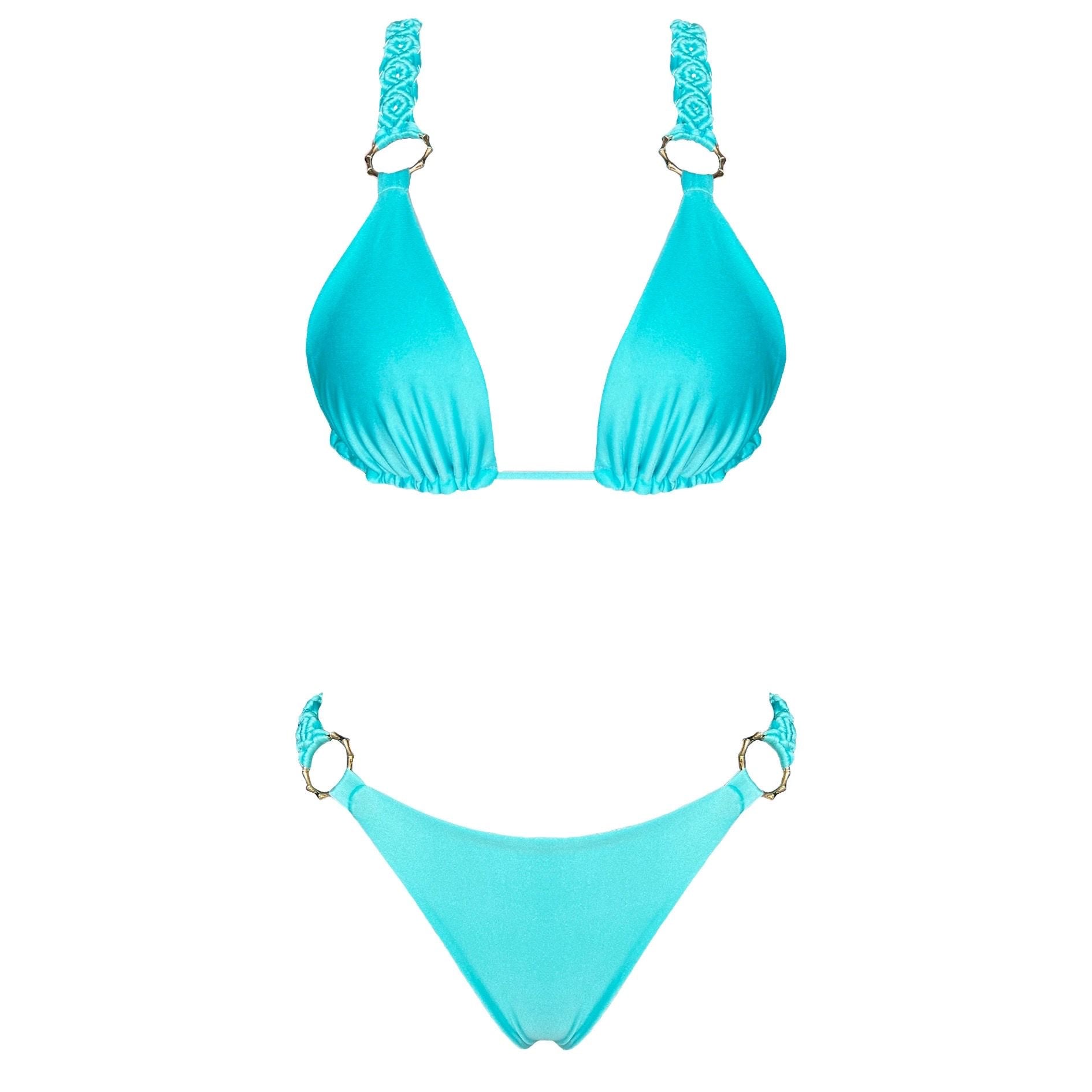 Yekas - Paris Aqua Blue Two Pieces