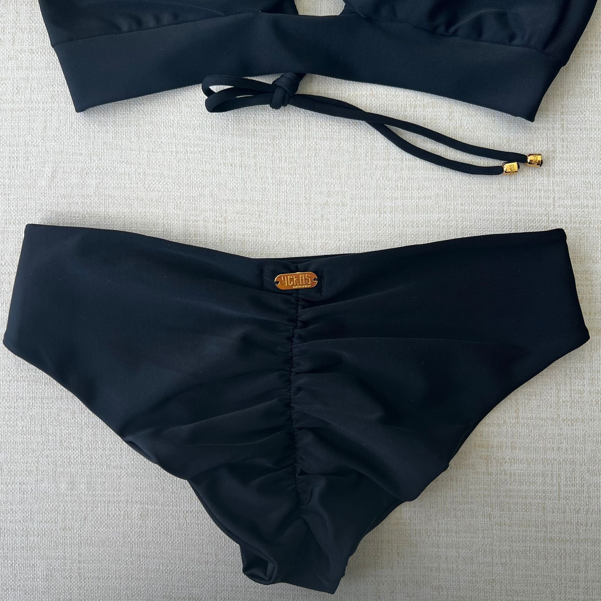 Yekas - Agios  Black Two Pieces