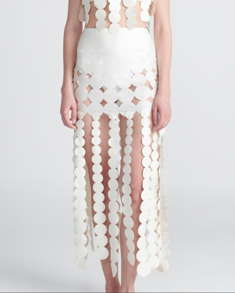 Ancora - Grain Shadow Ivory Skirt