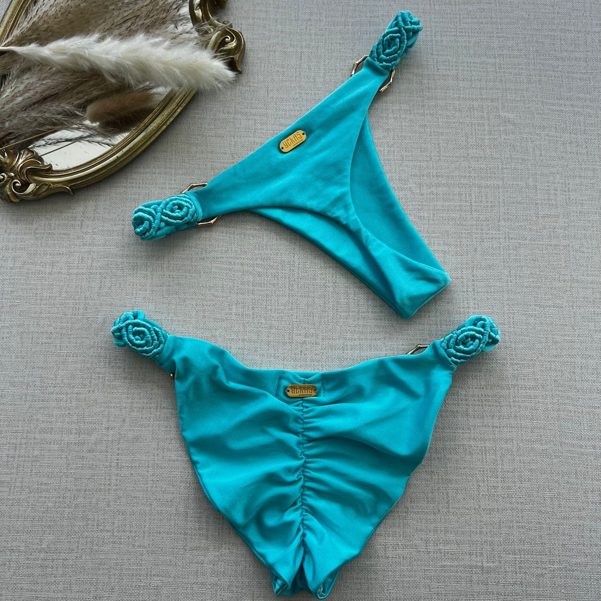 Yekas - Paris Aqua Blue Two Pieces