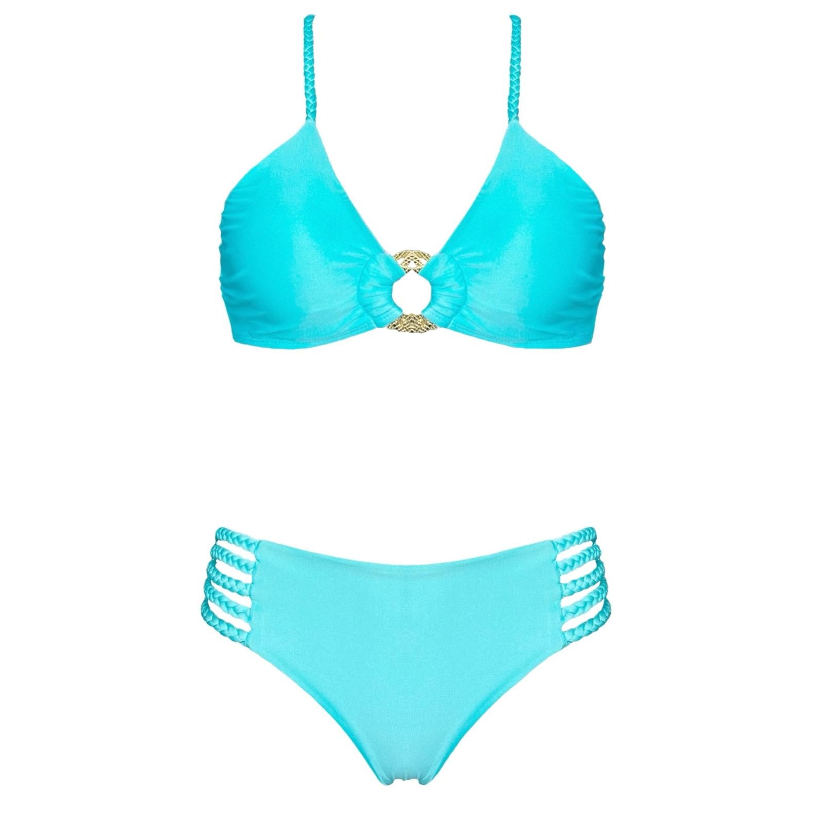 Yekas - Channel High Aqua Two Pieces