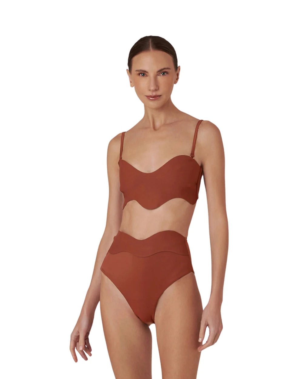 Bahia Maria - Waves Terracotta HW Two Pieces