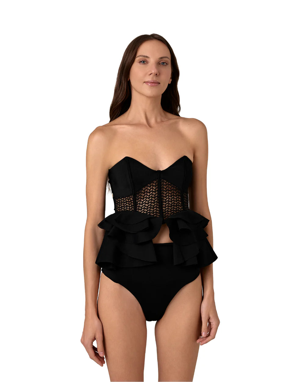 Bahia Maria - Penelope Mesh Black Two Pieces